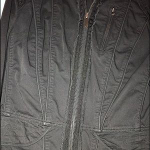 Armani exchange dusty black light jacket